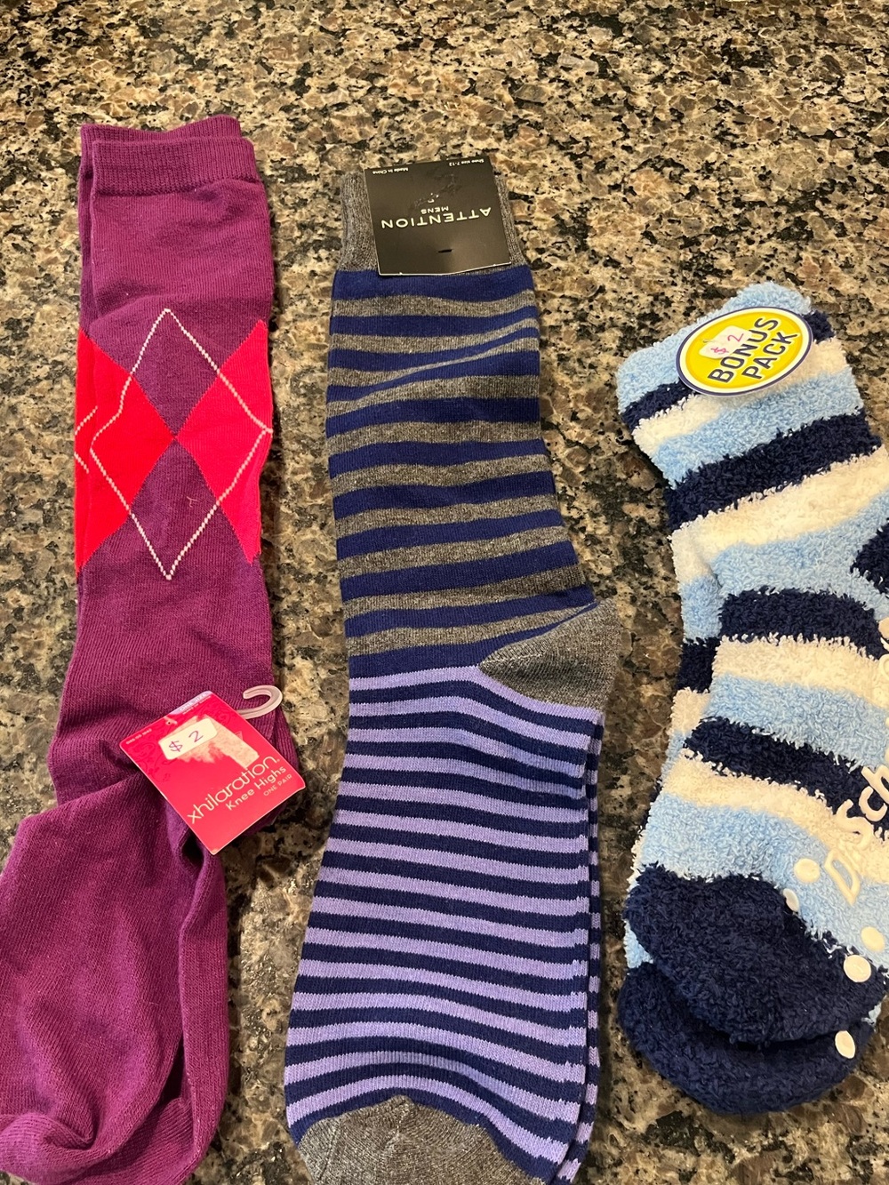 Men’s & Women’s Socks trio